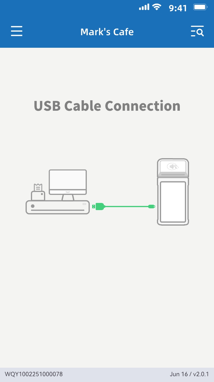 WiseCashier USB mode integration setting steps, step 3