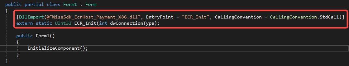 Cross-Terminal Application Integration WLAN/LAN Mode Windows Create a New Project